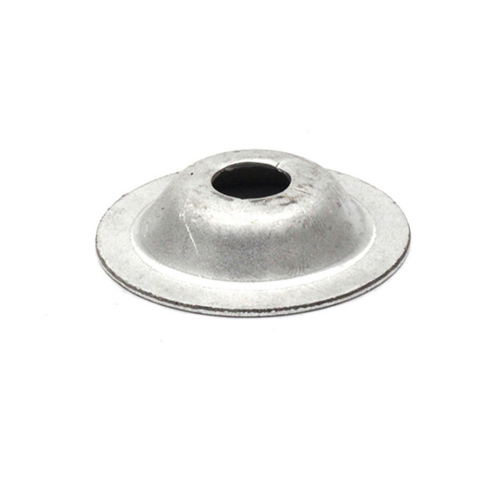 Arandelas de piezas, tuercas de hardware, arandelas avellanadas de acabado, juntas de tornillo, 50 piezas de arandela cóncava con forma de cuenco con orificio de hierro, almohadilla de tapa, junta cón