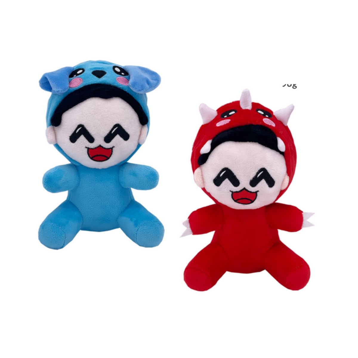 TONGMAN 2Pcs Omz Plush Toys, Cute Game Stuffed Toys 20CM Cartoon PlushDoll Cartoon Anime Plush Toy Figure Doll for Kids and Game Fans,Home Decor, Gift (Style A)