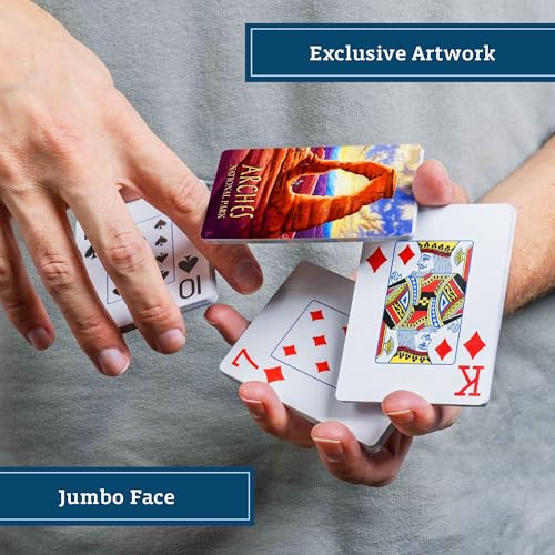 Baraja de Naipes Boardwalk Puzzles Featherlight Arches miniatura 2