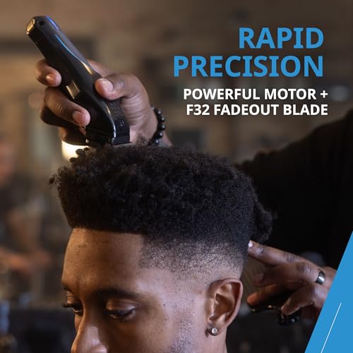 Image of Wahl Professional 5-Star Vapor Clipper with F32 Fadeout Adjustable Balding Blade, Adaptable Speed Control, Cord /Cordless