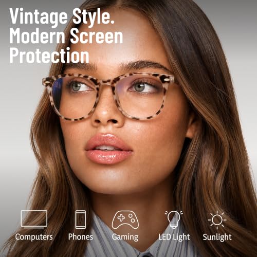 Image of Gaoye Blue Light Glasses for Woman 3 Pack | Half Round, Screen-Ready Computer Glasses Style with UV Protection Coating