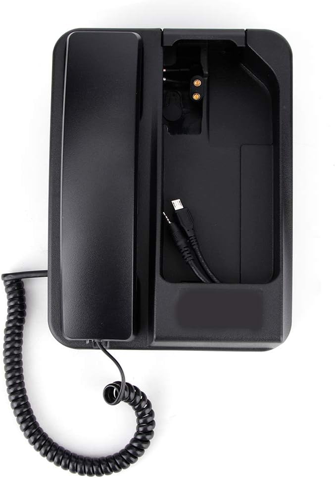 Satellite Docking, Maritime Phone Docking Station with Outdoor Antenna Kit, Marine Satellite Communication Terminal for Boat Ship Yacht Cabin Control Bridge