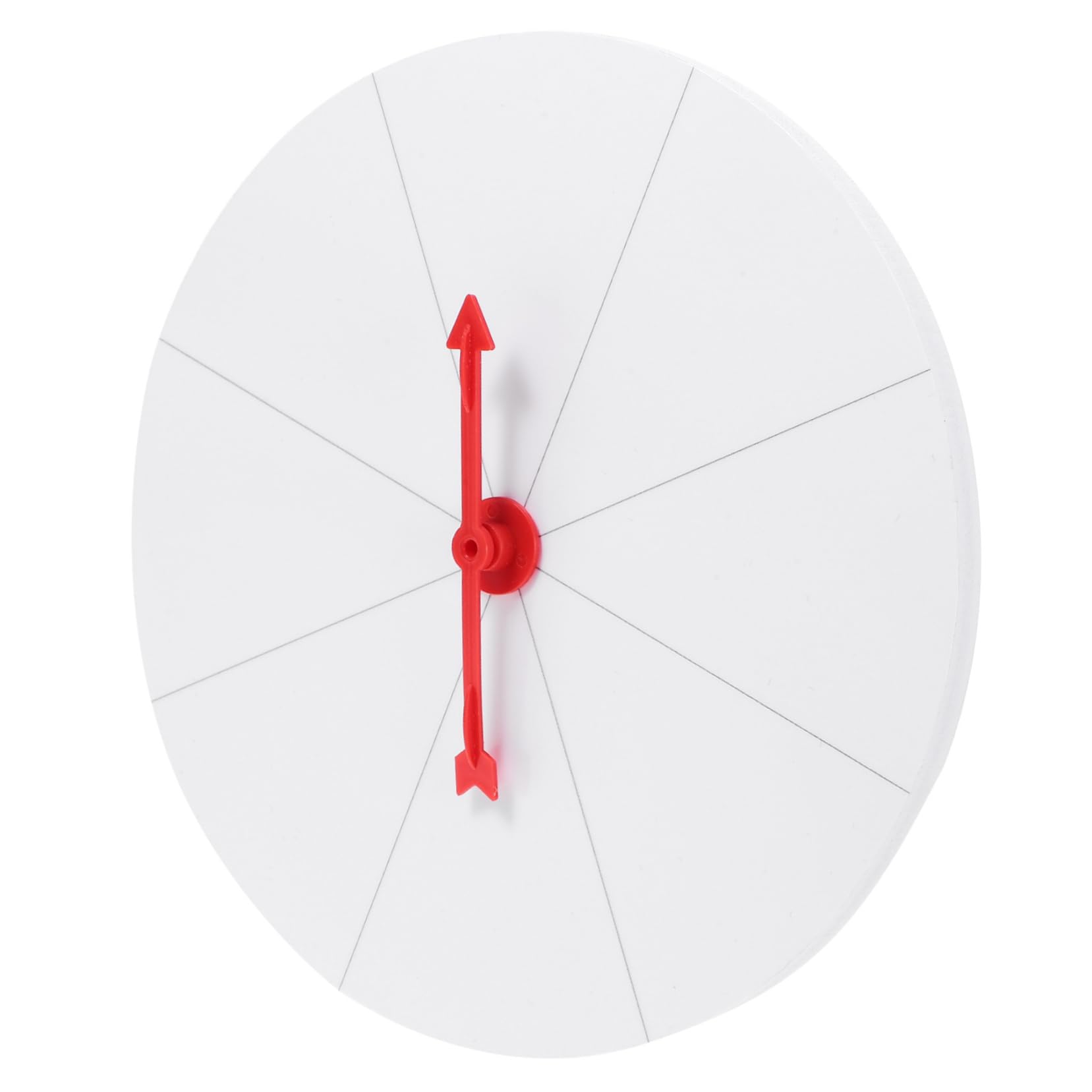 KOMBIUDA DIY Game Prize Wheel Compact Spinner for Parties Trade Shows Carnivals Fun Raffle Game with Slots Lightweight Easy to Carry for All Ages