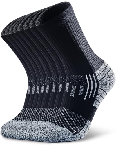 Hiking Socks - Winter Thermal Merino Wool Socks for Men & Women - Thick Crew Socks for Hunting Work