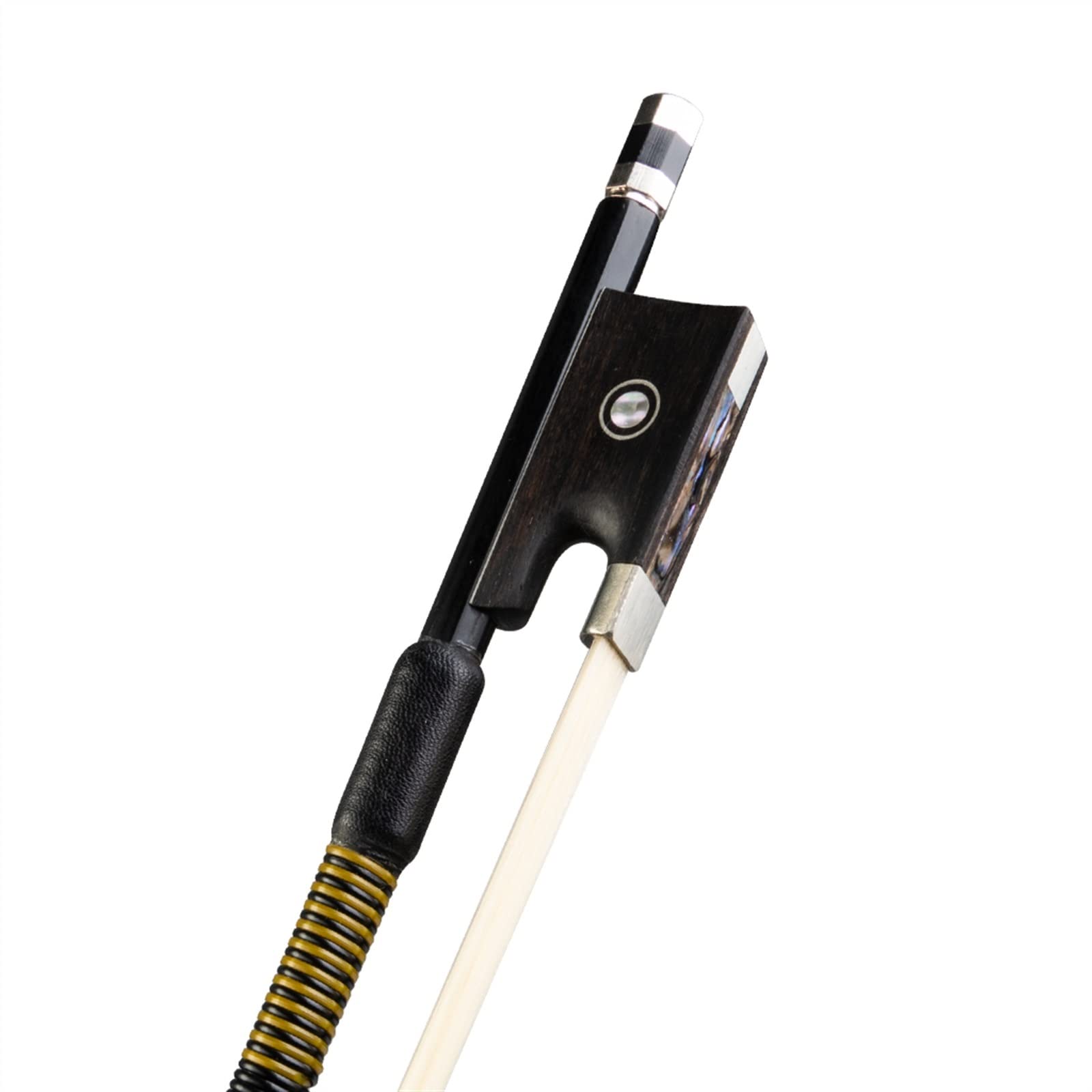 Bogen für Violine 4/4 Größe Kohlefaser Violinbogen Beliebte Kohlefaserbogen Rosshaar Orchester Violine Teile Zubehör
