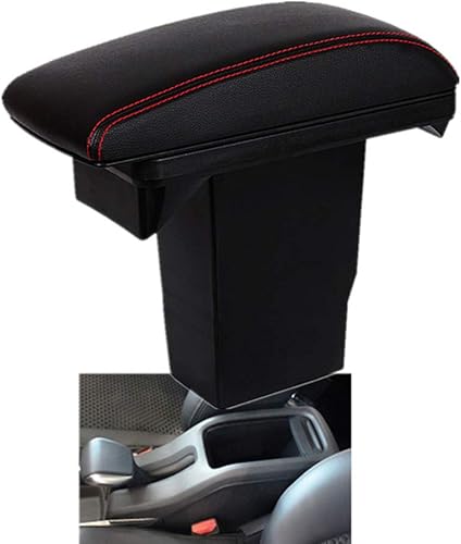 Miniatura 3 de Reposabrazos de cuero para consola central de automóvil, compatible con reposabrazos Peugeot 301 2008/Citroen C3-XR Elysee 2016 2017 2018 con