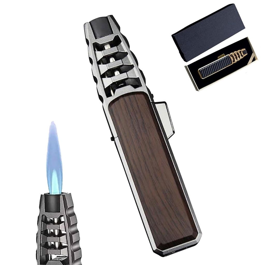 Brightfire, Bright Fire Lighter, Brightfire Rechargeable Torch Lighter, Brightfire Lighter for Men, Brite Fire Lighter, Bright Fire Lighter Rechargeable, Windproof Brightfire Lighter (Color : 1pc bro