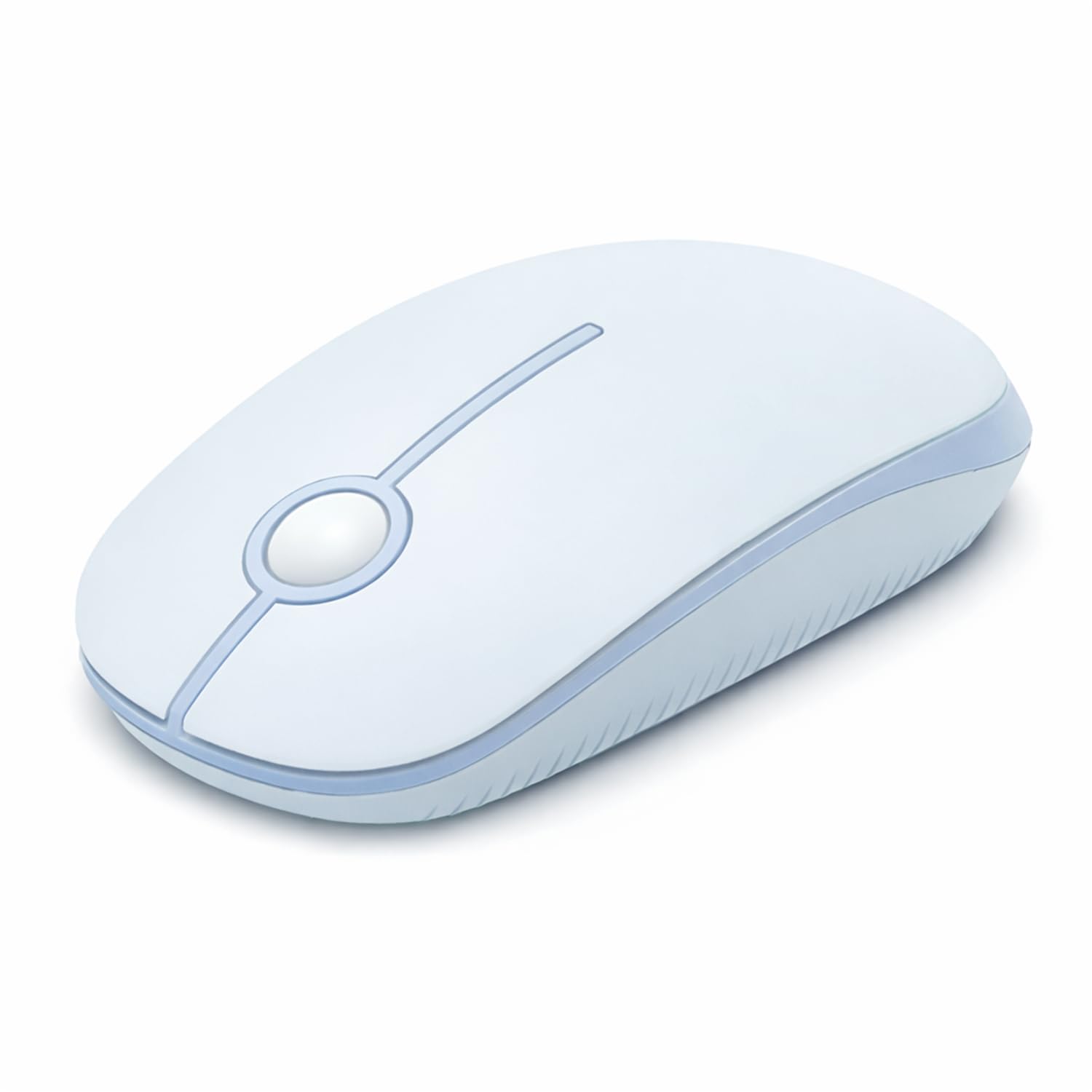 VssoPlor Wireless Mouse, 2.4G Slim Computer Laptop Mouse, Light Blue