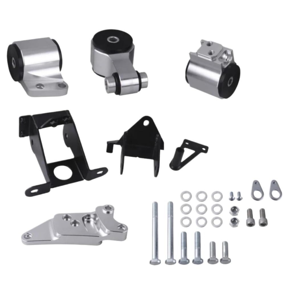 Yajbhnzpt Onecolor Engine Swap Mount Kit Compatible With Civic 06 11 Si 70A Motor Engine Mounts