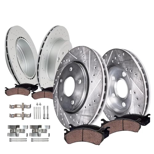 Detroit Axle 8pc Brake Kit for 2018-2021 Subaru WRX STI