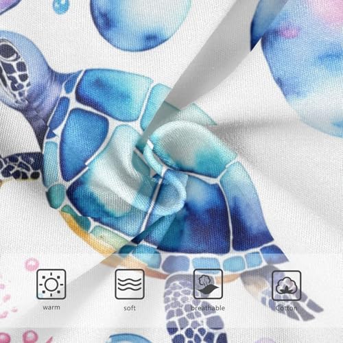 Girls' Underwear Color Sea Turtle Tortoise Cute Toddle Brief Panties 2T-8Y 203255484