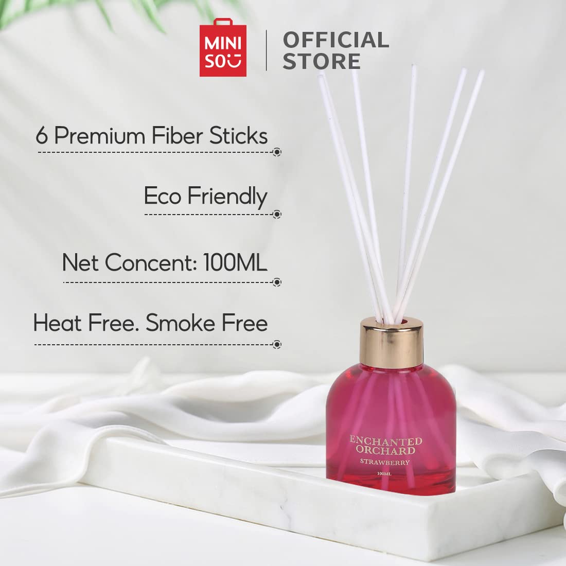 Miniso Scent Diffusers Home Fragrance Flameless Essential Oil With