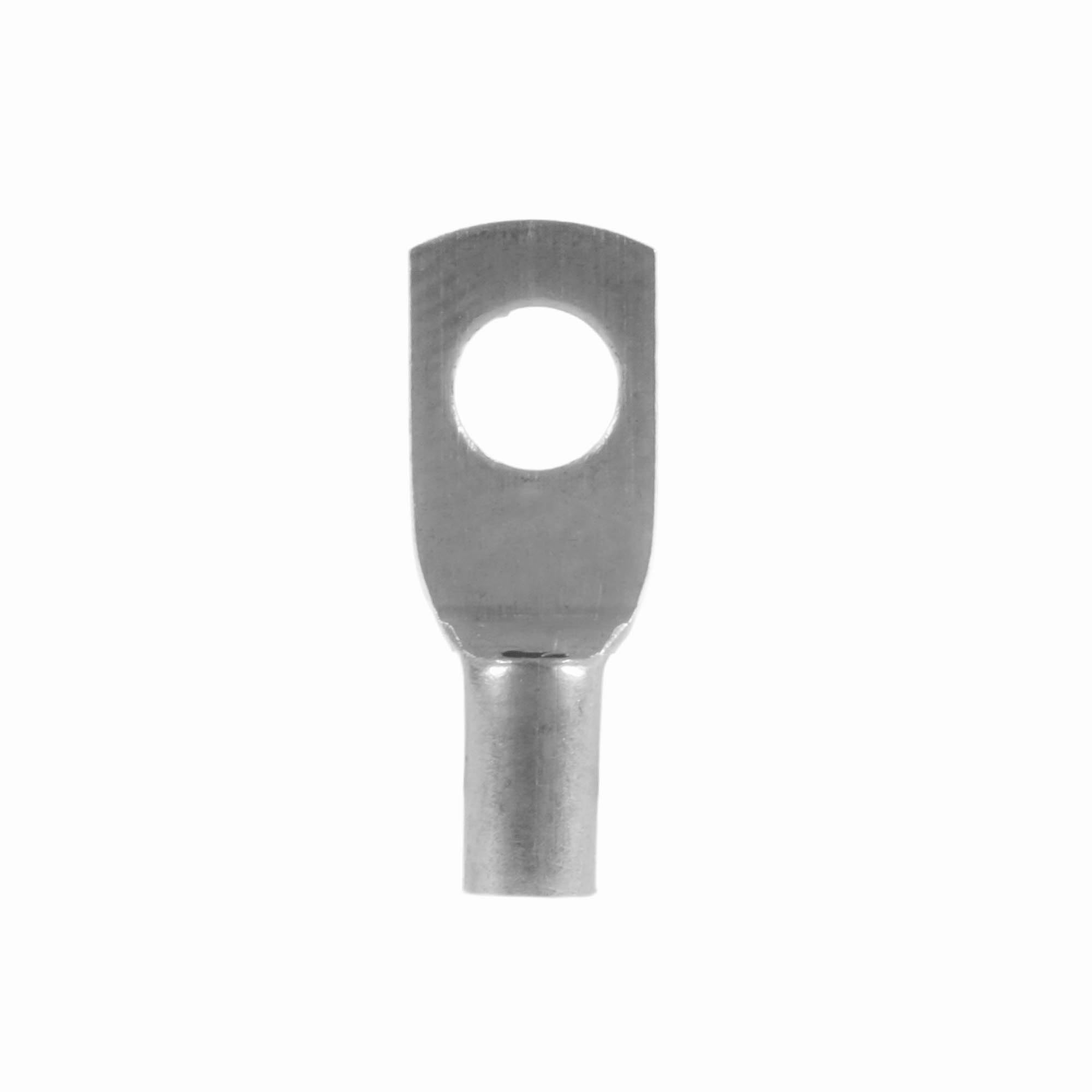 SeKi Lot de 25 cosses tubulaires - 1,5 mm² - Diamètre du trou M4 - Non isolées - En cuivre étamé - Connecteurs pour câbles de batterie, boîtes de distribution, voiture