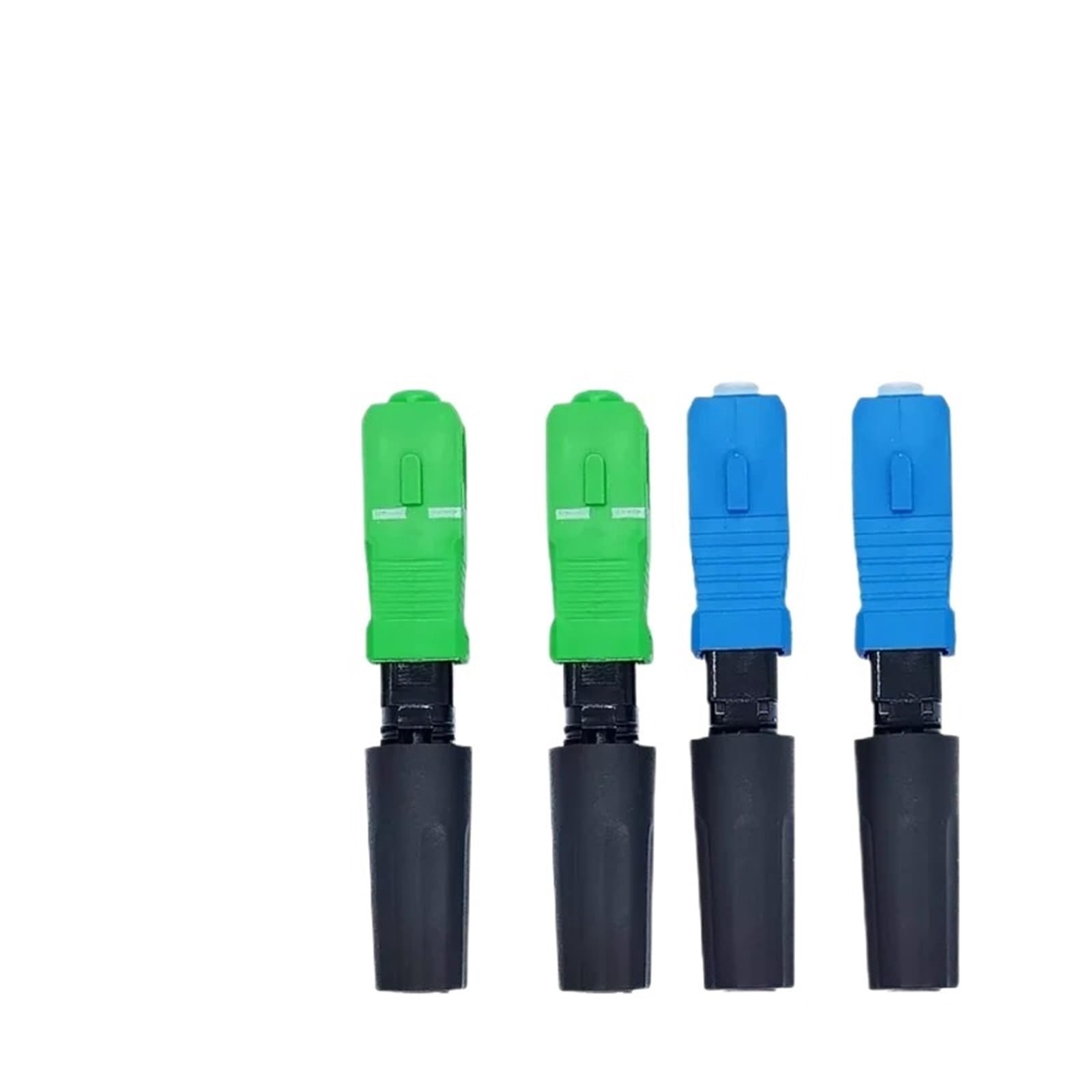 Connecteur rapide à fibres optiques SC 50/100/200 pièces SM connecteur rapide optique monomode SC UPC connecteur rapide coupleur 1(Upc 100pcs)