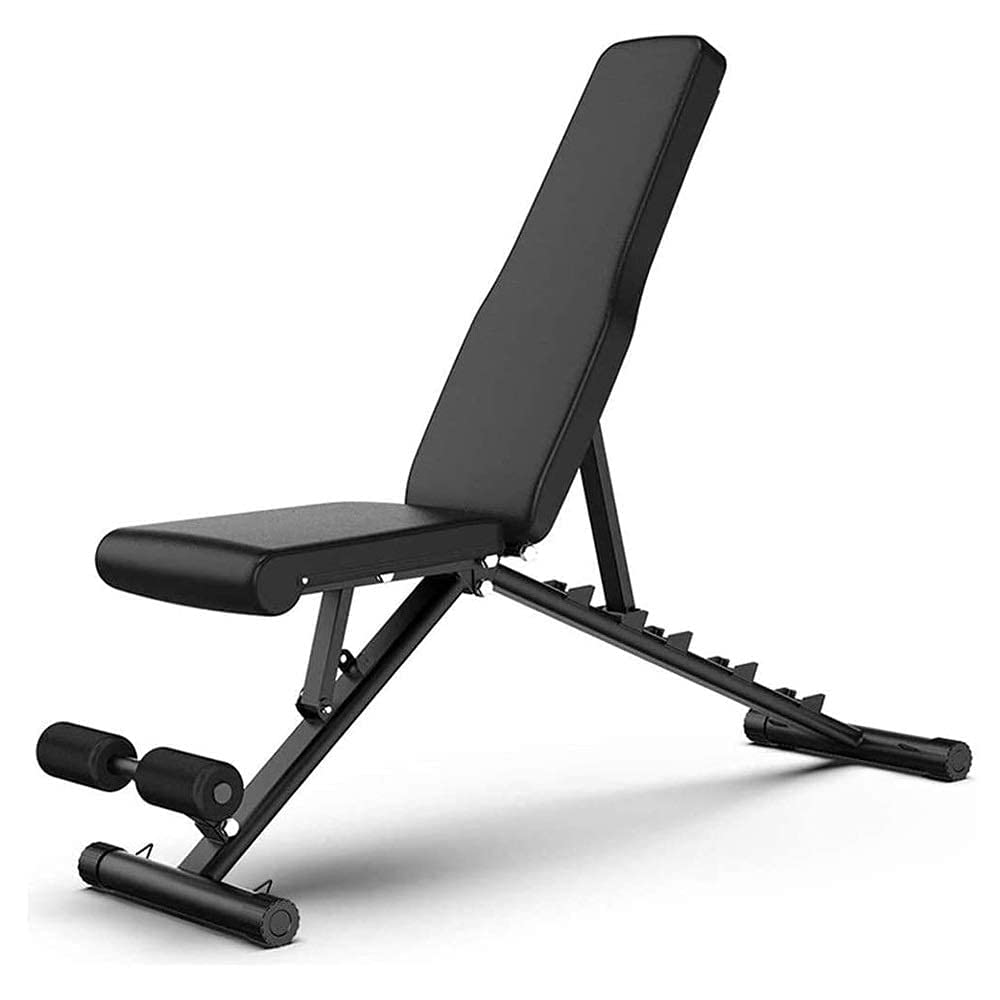 AYCDL Adjustable Benches, Adjustable Bench,Foldable Weight Benche,Multi-Function Folding Dumbbell Stool,Sit-up Board,Fitness Training Utility for Full Body Indoor
