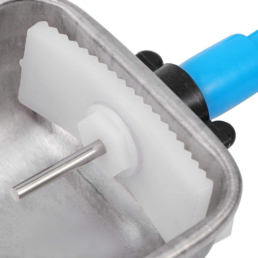 5 Stück Kaninchen Wasserschalen Edelstahl Automatische Kaninchen Trinker Nippel Trinkschale Waterer Farm Zubehör(Große Schüssel)