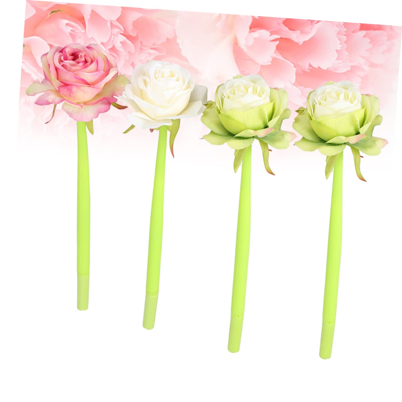 VILLCASE 3 Set Di Penne Gel Penne A Inchiostro Gel Bellissimi Articoli Di Cancelleria Per Donne Studenti Ufficio Casa 4 Pezzi*3