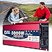 Falownik Czystej Fali Sinusoidalnej,1600 W 12 V / 24 V-220 V,Inteligentna Kontrola Temperatury,ChłOdzenie Wentylatora,OśWietlenie,Komputer,Telewizor,Wentylator Elektryczny,DźWięK,24V-220V-3000W