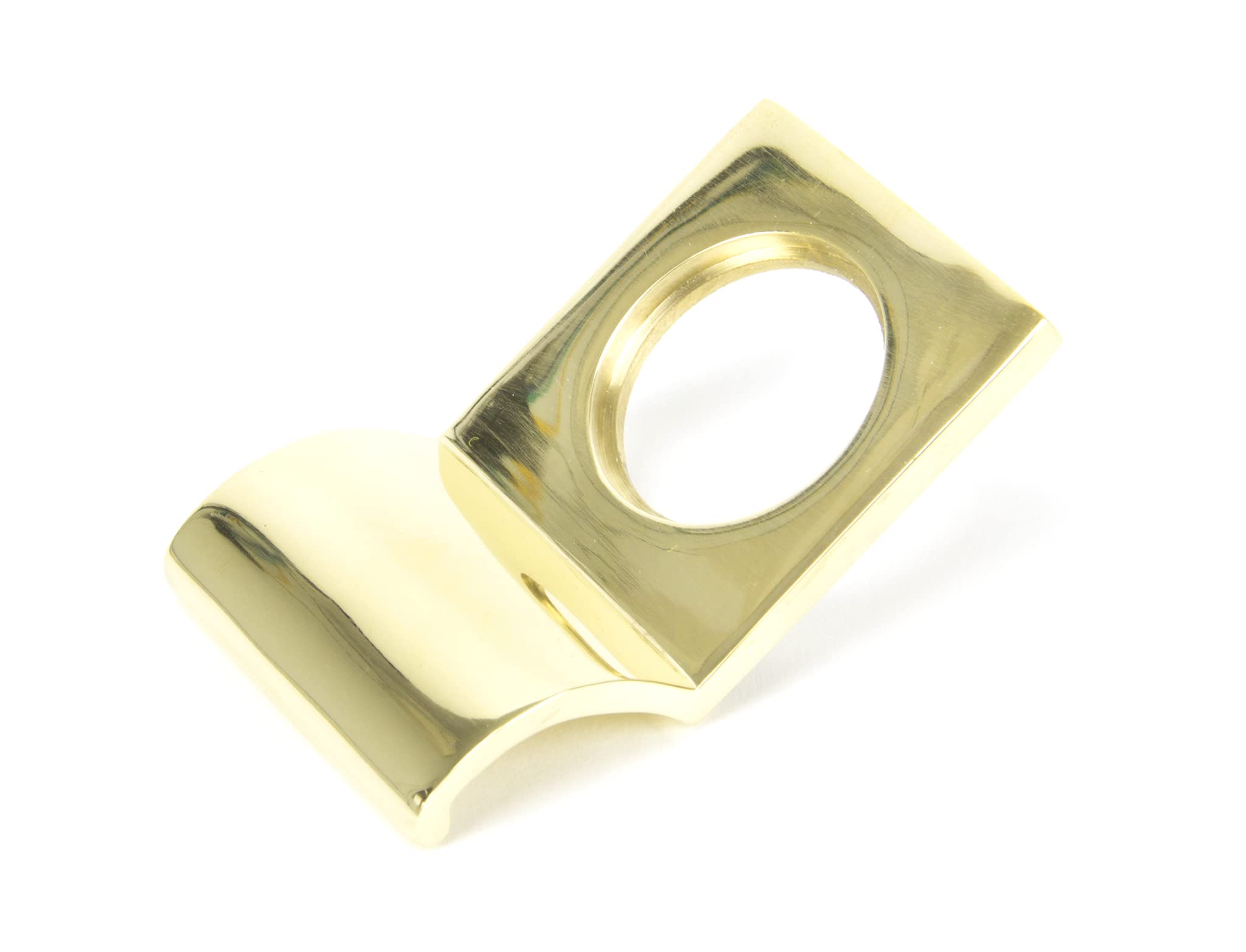 B&Q -  Polished Brass Rim Cylinder Pull