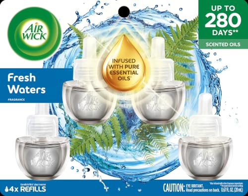 Image of Air Wick Scented Oils 0+4 Fresh Waters