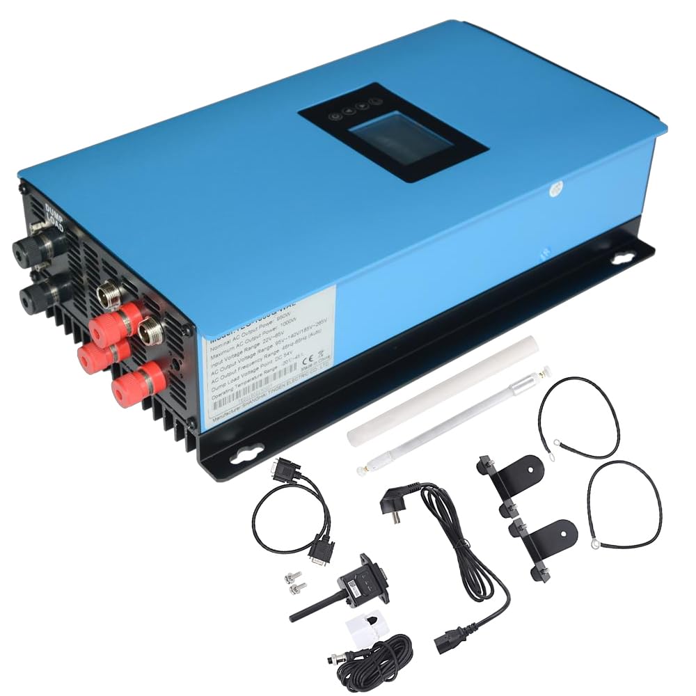 1000W Windkraftanlagen On Grid Wechselrichter mit Wifi,22-60VDC auf 230VAC