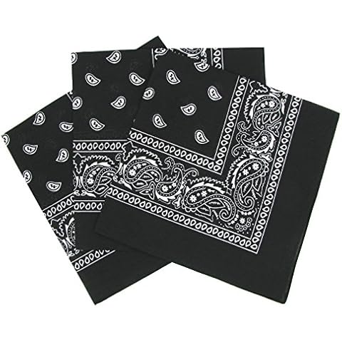 Laciteinterdite Set of 3 Paisley Bandanas Cover