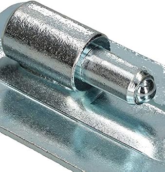 KOTARBAU 5907465912303 Gate Hinges, Silver, Diameter 24 / M12