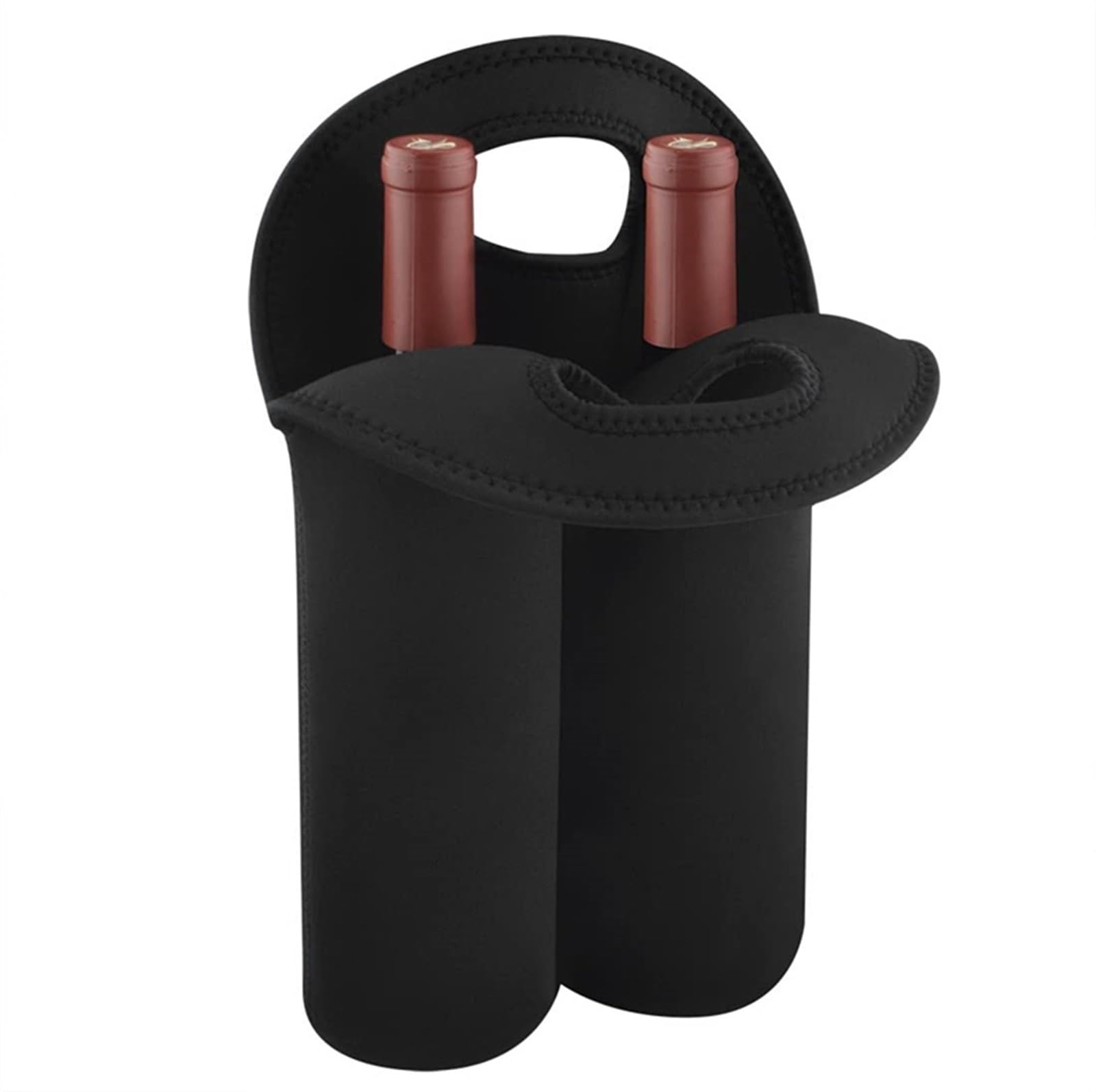 Borsa for vino for bottiglie di, borsa termica riutilizzabile for matrimoni, compleanni, borse for Per bottiglie di vino(Red)
