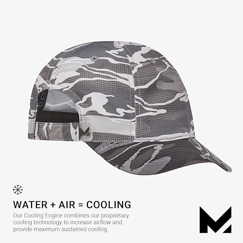 Mission Cooling Performance Hat - Unisex Baseball Cap For Men And Women - Instant-Cooling Fabric, Adjustable Fit (Grey) #TOP2