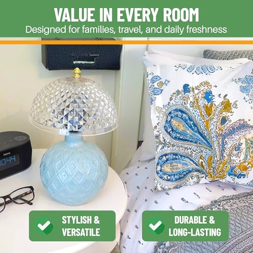 Image of Evelots Clip-On Light Shade for Ceiling Bulb or Lamp - 2 Pack Antique Diamond Cut Acrylic - Easy Install Decorative Lamp & Lighting Cover