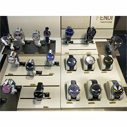 Etiquetas de precio 3D en bronce con dígitos ajustables para relojes y tiendas 7