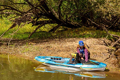 Image of Pelican - Poseidon Paddle - Aluminum Shaft with Reinforced Fiberglass Blades - Lightweight, Adjustable Kayaks Paddles - Perfect for Kayaking Boating