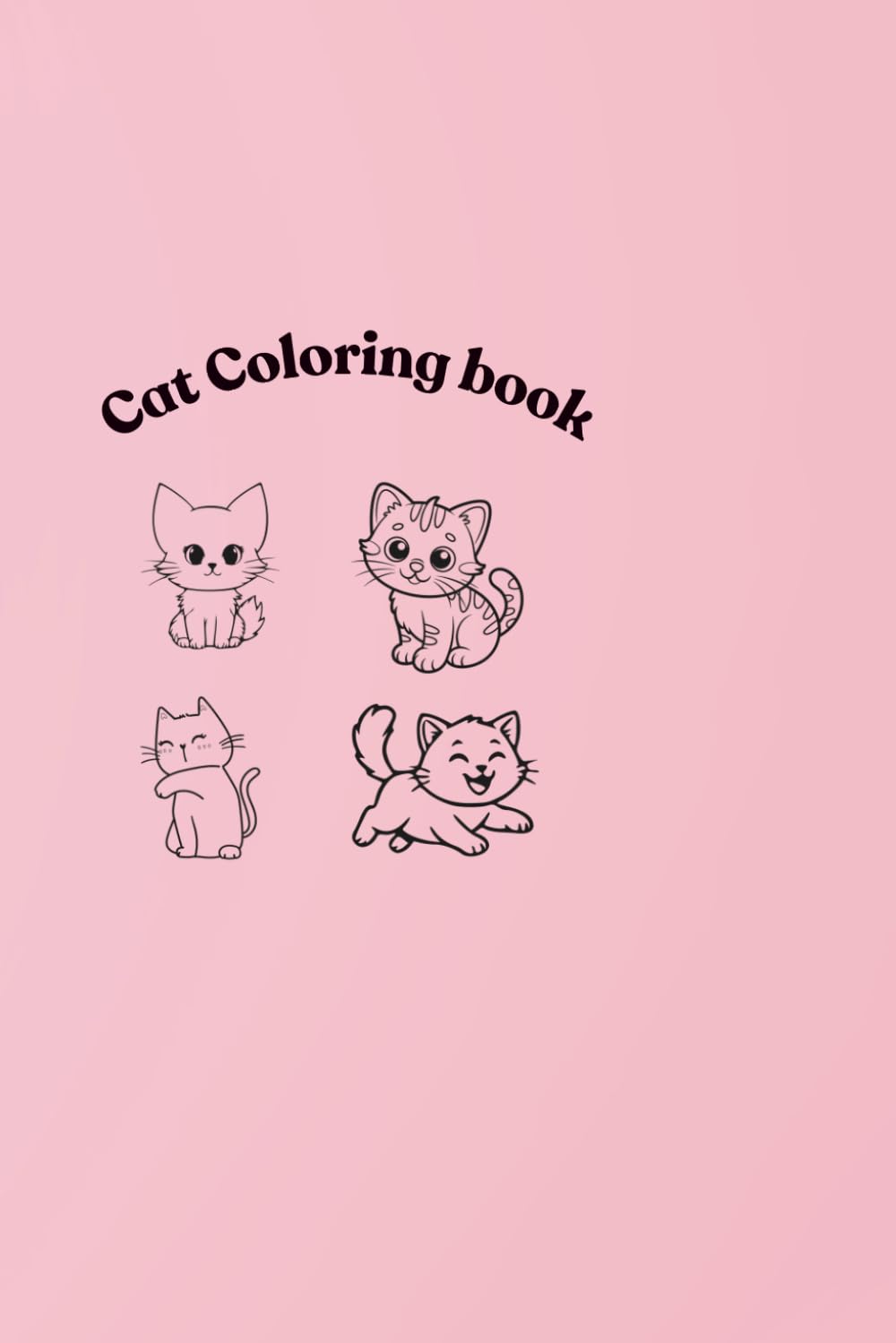 Cute Cats: fury, cuddly cats coloring book