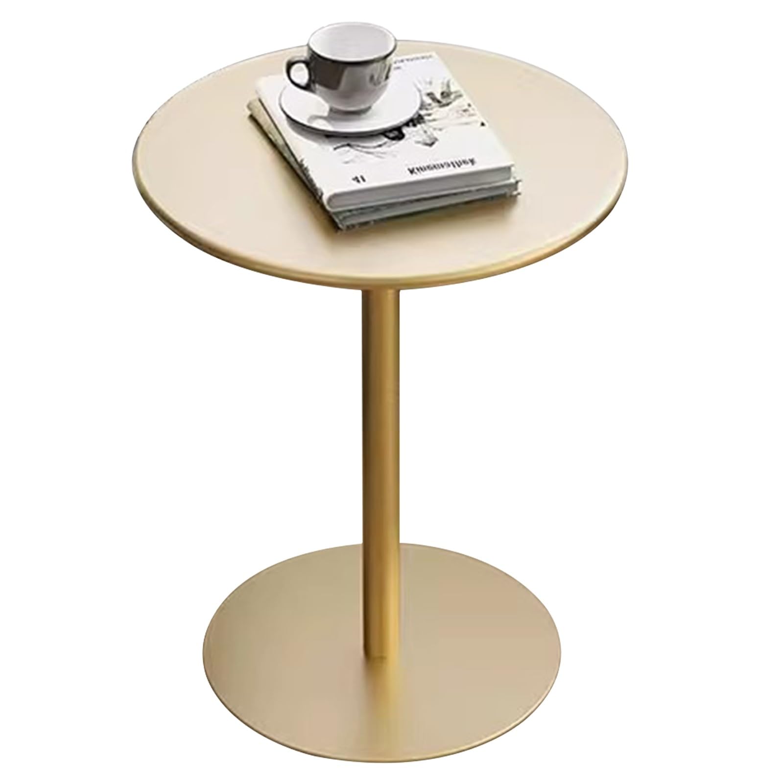 Table de pub avec pied doré, l'élégance d'un bistro à la maison