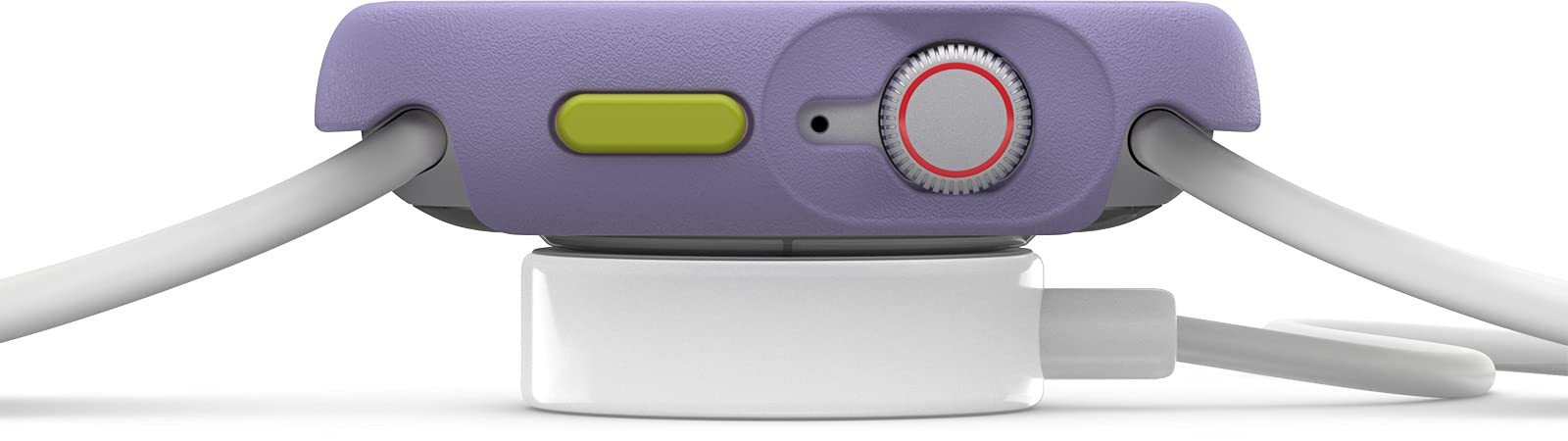 OtterBox Całodzienne etui na zegarek Apple Watch Series SE 2. & 1. gen/6/5/4 44mm, Odporny na wstrząsy i upadki, elegancki futerał ochronny na zegarek Apple, chroni wyświetlacz i krawędzie, Fioletowy