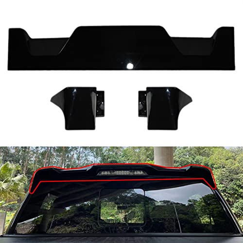 Matt Black Spoiler Wing Splitter Compatible for 2013-2018 Dodge Ram 1500 Truck Cab