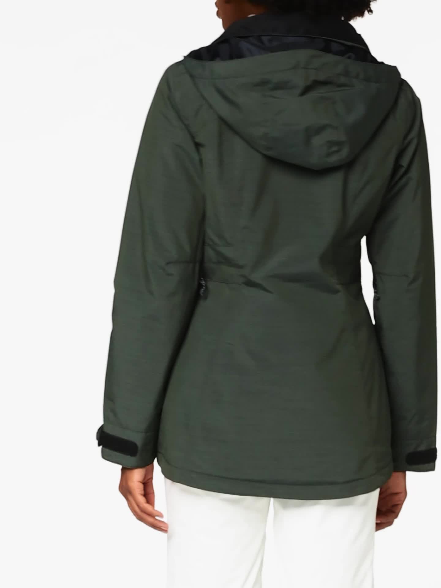 Burton Damen Snowboard Jacke Jet Set, True Black Heather, L, 10081106001 Fashion