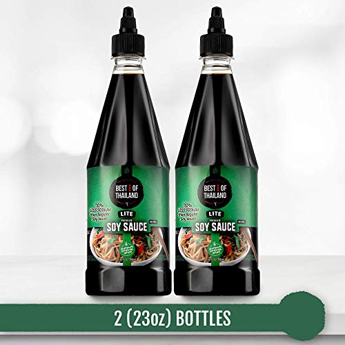 Best Of Thailand Soy Sauce, Sushi Nori & Rice Paper Bundle | 2 Bottles Of Dark Soy Sauce With 3 Packs Of Rice Paper & 50 Sheets Of Sushi Nori #TOP4