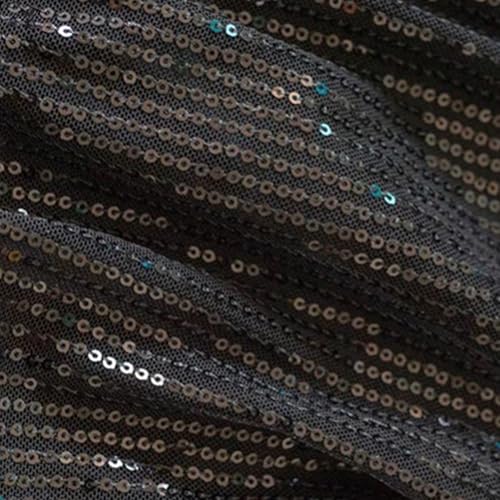 Risipu Camiseta sin mangas de lentejuelas para mujer, con flecos, para fiestas y ocasiones especiales, Hierro, XL-XXL