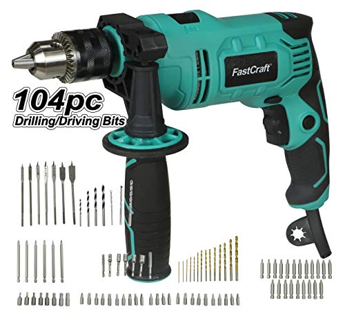 Impact Drill Driver 104pc Bit Set Perfect Holiday Gift Hammer