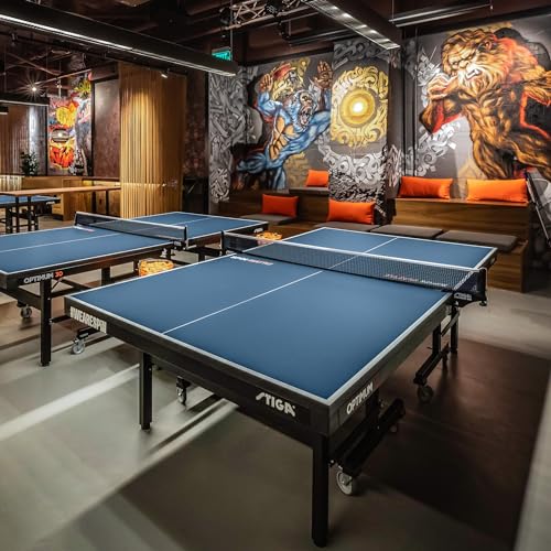 Optimum 30 Table Tennis Table - Tournament-Approved, 30mm Thick Top, and Unmatched Stability