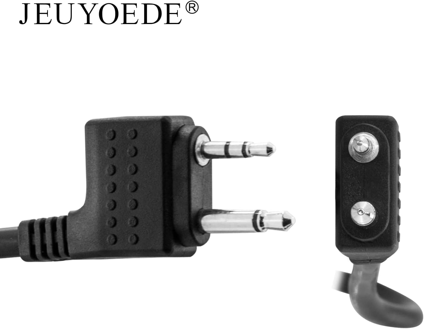 U94 PTT Tactical Military Adapter Standard 7.1mm Plug Compatible with Midland GXT, LXT Series Walkie Talkie