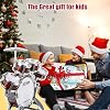 Kids Drum Set for Toddlers 1-3 3-5 - Musical Instruments Toys Drum Kit 9 Pcs with Stool, Birthday Musical Toys for Toddlers 3 4 5 Year Old Boys Girls
