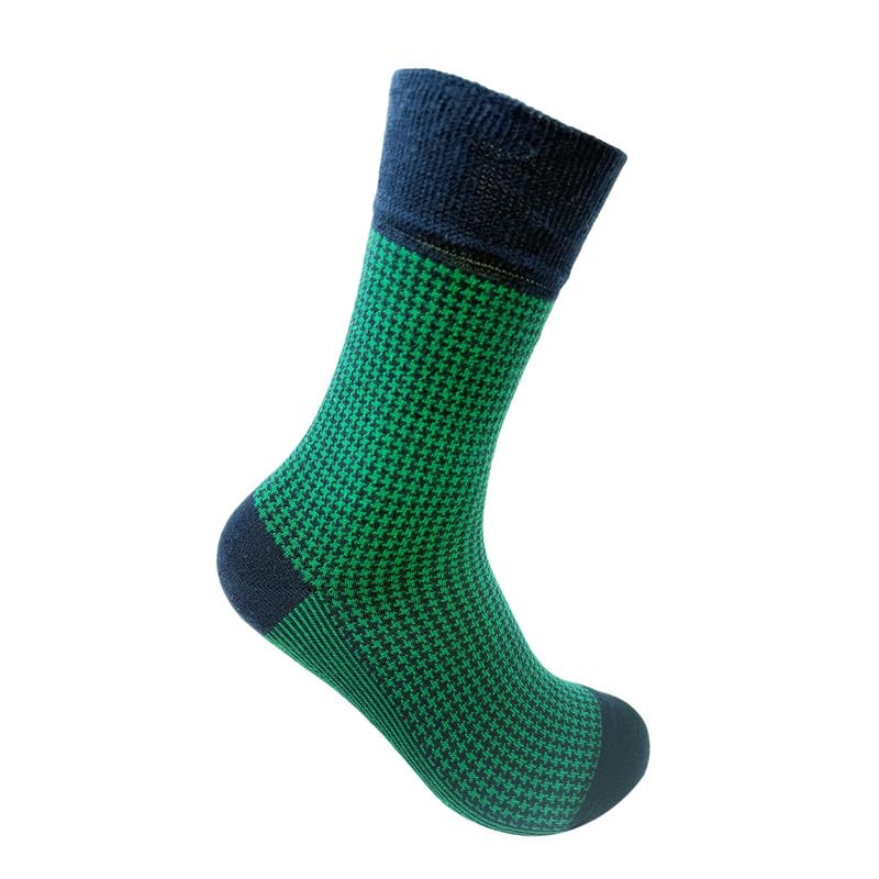 Image of Mint & Oak Long Socks For Men, Soft Cotton Calf Length Socks, Colorful Sock Gift For Men, Full Length & Odour Free, Funky Socks - Gift Box of 3