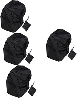 4 Conjuntos Mochila Capa De Chuva Reflexiva Capa De Mochila Mochila Capa De Chuva Protetora Ao Ar Livre Caminhadas Mochila Capa De Viagem Mochila Mochilas Daypack