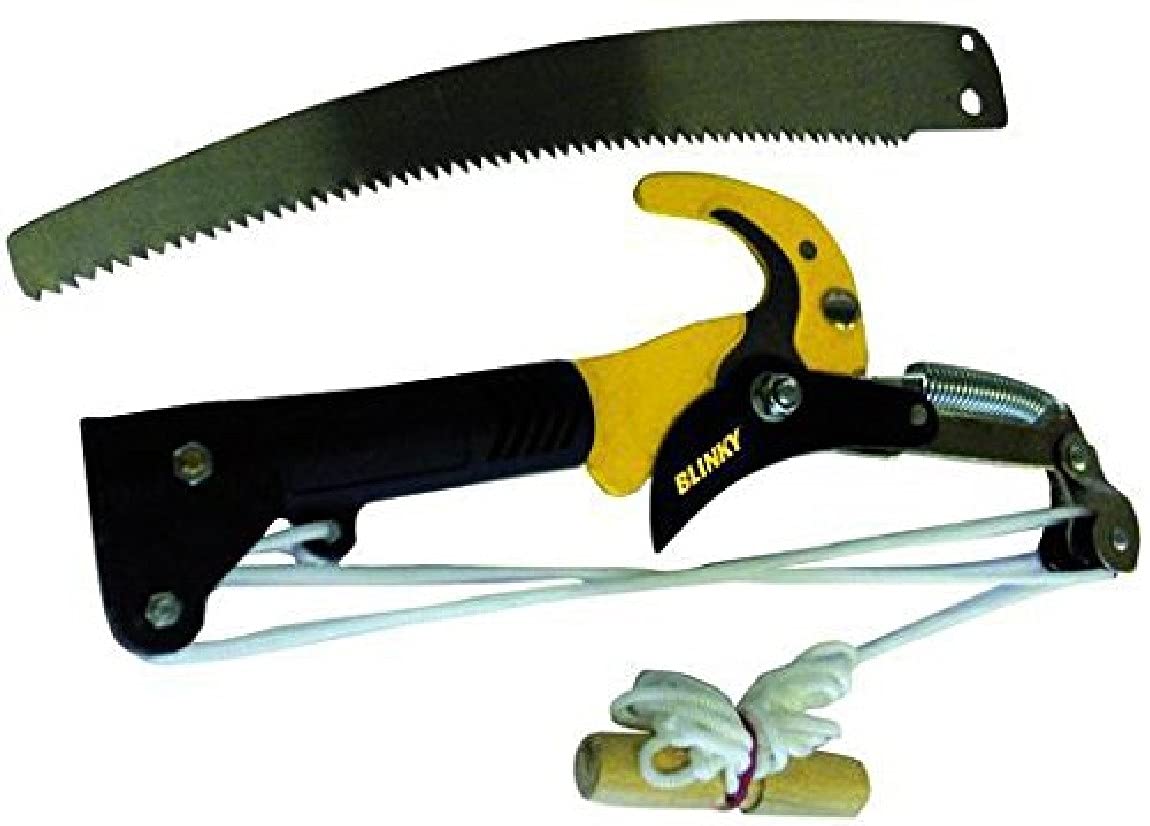 Scie d'élagage à perche Blinky 7087010 pour sécuriser un jardin arboré