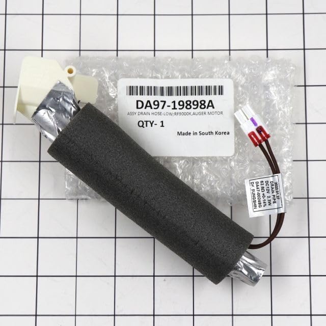 DA97-19898A Refrigerator Icemaker Drain Tube & Heater