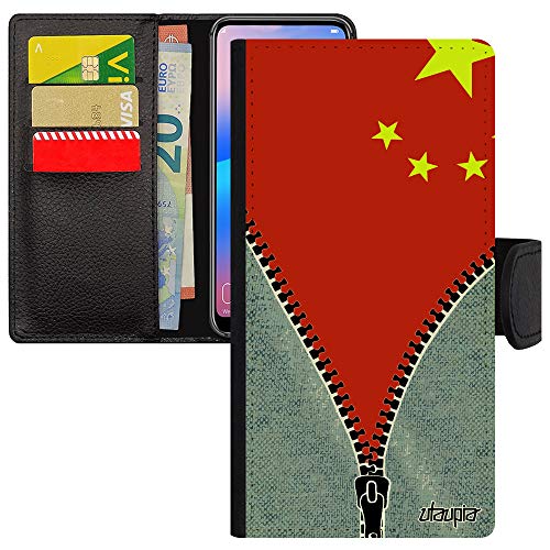 Coque Apple 12 Pro pour iPhone 12 étui cuir rabat portefeuille drapeau Chine 512 Go