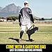 Baseball Soft Toss Machine with Rebound Net,Electric Motor Soft Toss Training System Hold Up 8 Balls,Height and Speed Adjustable Baseball Pitching Machine For Coaches,Professional | Included Carrybag