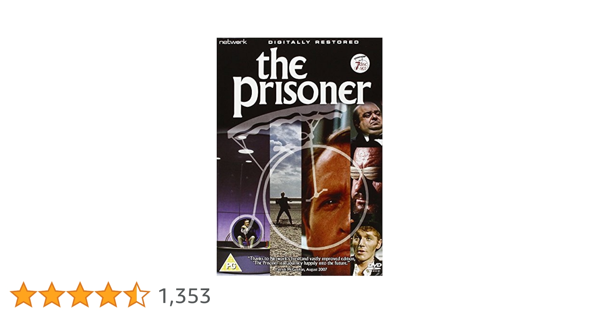 The Prisoner [DVD]: Amazon.co.uk: Patrick McGoohan, Leo